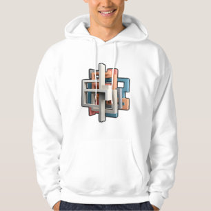 Bold & Modern Abstract Art Hoodie