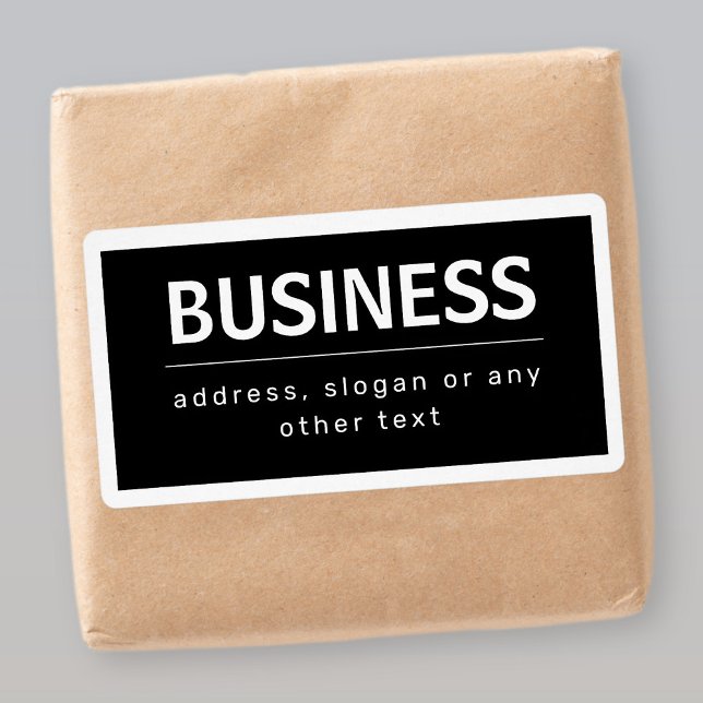 Bold Modern Brand or Business Name | Black & White (Creator Uploaded)