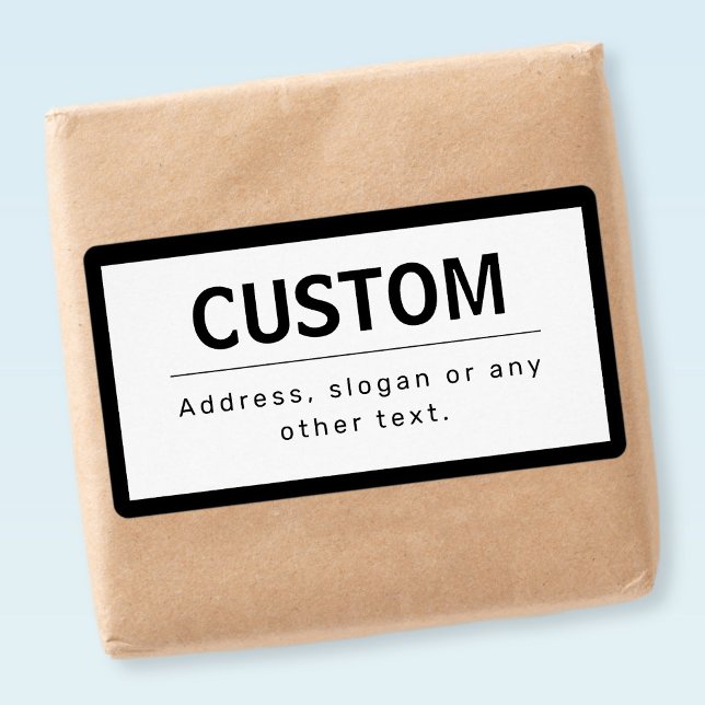 Bold Modern Editable Text | Black & White (Creator Uploaded)