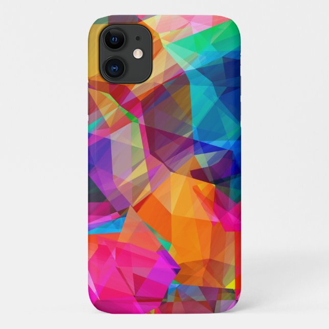 Bold Modern Geometric Pattern Case-Mate iPhone Case (Back)