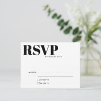 Bold Modern Minimalist Black White QR Code Details