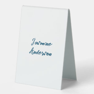 Bold Modern Minimalist Ocean Blue Colour