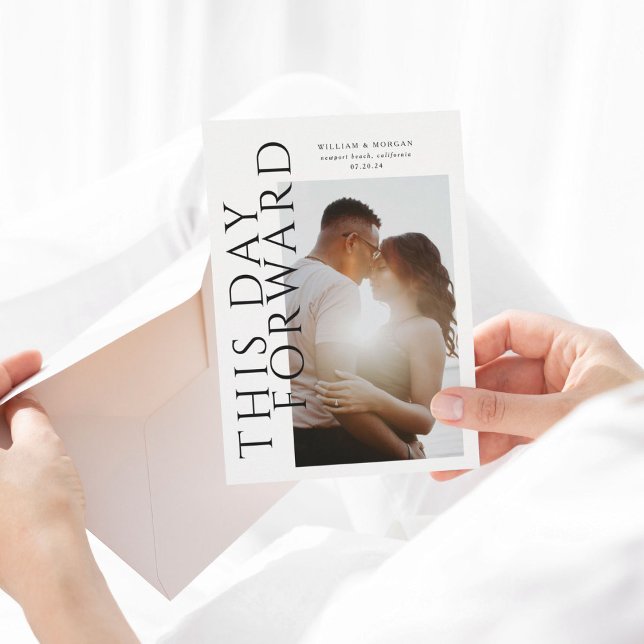 Bold Modern Save the Date Photo (Creator Uploaded)