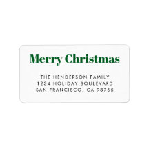 Bold Modern Simple Merry Christmas