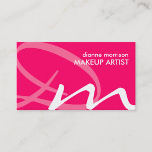 Bold Monogram Business Cards