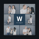 Bold Monogram Editable Colour Modern Photo Magnet<br><div class="desc">Photo gifts make the best gifts! Easily personalised with your text and/or photo(s) for a custom look. Designed by Berry Berry Sweet. View more designs at www.berryberrysweet.com</div>