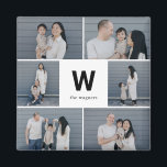 Bold Monogram Editable Colour Modern Photo Magnet<br><div class="desc">Photo gifts make the best gifts! Easily personalised with your text and/or photo(s) for a custom look. Designed by Berry Berry Sweet. View more designs at www.berryberrysweet.com</div>