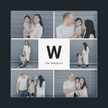 Bold Monogram Editable Colour Modern Photo Magnet<br><div class="desc">Photo gifts make the best gifts! Easily personalised with your text and/or photo(s) for a custom look. Designed by Berry Berry Sweet. View more designs at www.berryberrysweet.com</div>