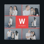 Bold Monogram Editable Colour Modern Photo Magnet<br><div class="desc">Photo gifts make the best gifts! Easily personalised with your text and/or photo(s) for a custom look. Designed by Berry Berry Sweet. View more designs at www.berryberrysweet.com</div>