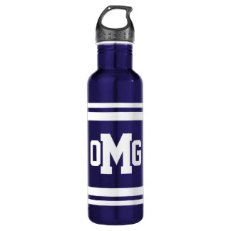 Bold Monogram Water Bottle