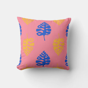 Bold Monstera Delight Cushion