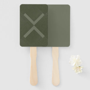 Bold Moss Green X Customisable Fan
