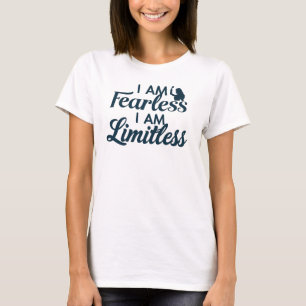 Bold Motivational Affirmation Empowerment Art T-Shirt
