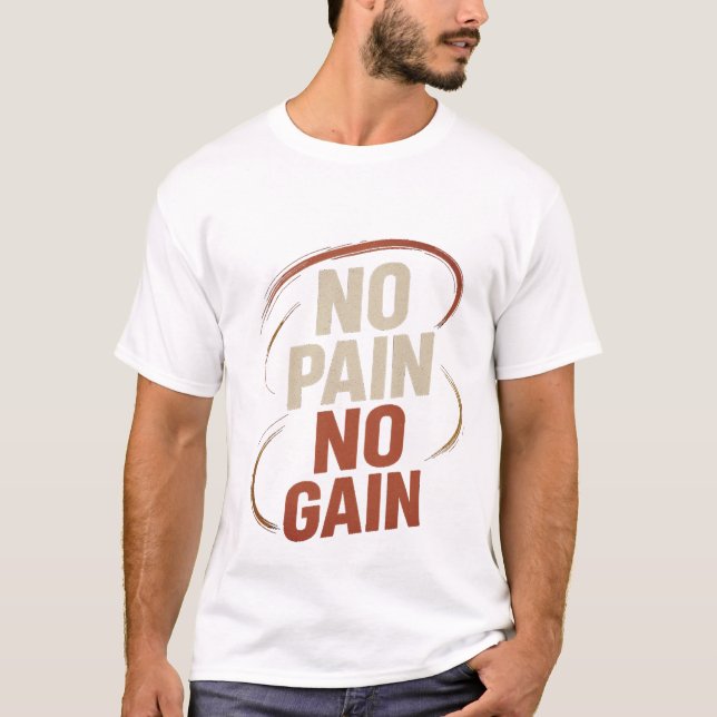 Bold Motivational Tee for Fitness and Gym Lovers (Front)