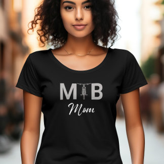 Bold MTB Mum for Mama Mother Mountain Biker T-Shirt
