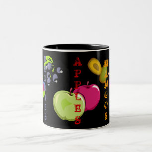 Bold n Fruity (Apple) Two-Tone Coffee Mug