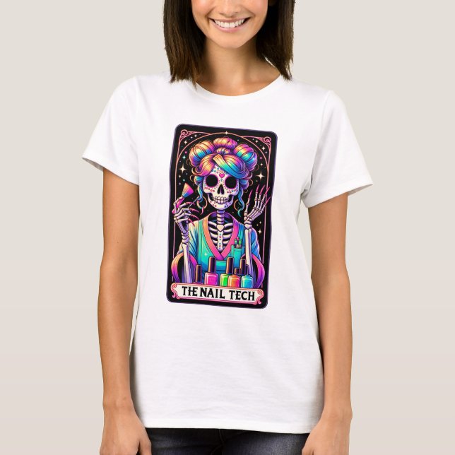 Bold Nail Tech Tarot Promotional T-Shirt (Front)
