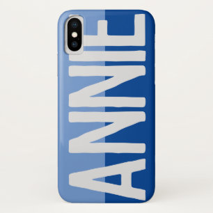 Bold Name Design. iPhone X Case