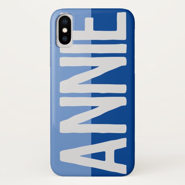 Bold Name Design. Case-Mate iPhone Case (Back)