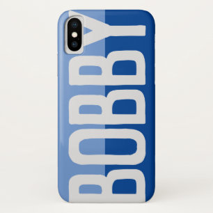 Bold Name Design. iPhone X Case