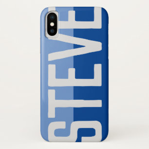 Bold Name Design. iPhone X Case