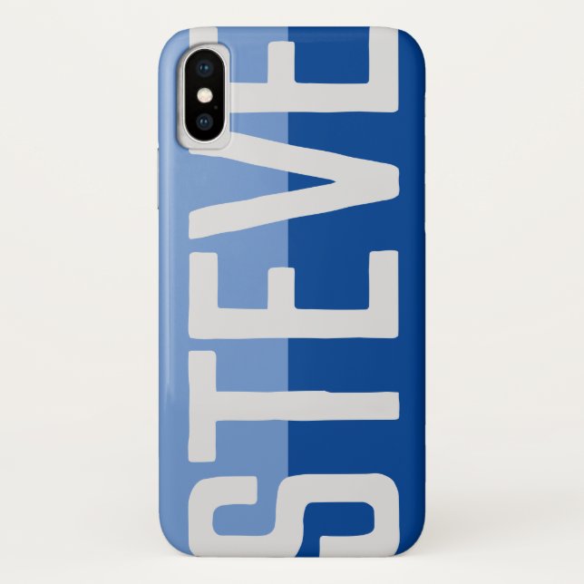 Bold Name Design. Case-Mate iPhone Case (Back)