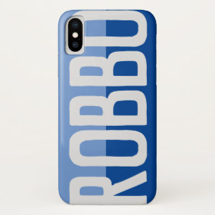 Bold Name Design. iPhone X Case