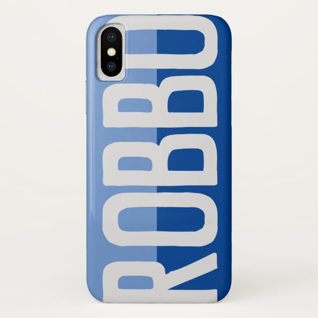 Bold Name Design. Case-Mate iPhone Case (Back)