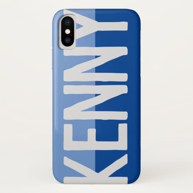 Bold Name Design. Case-Mate iPhone Case (Back)