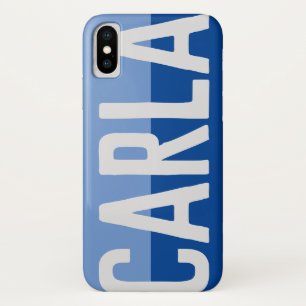 Bold Name Design. iPhone X Case