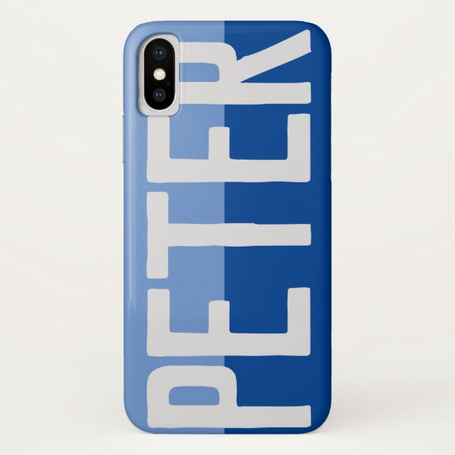 Bold Name Design. Case-Mate iPhone Case (Back)