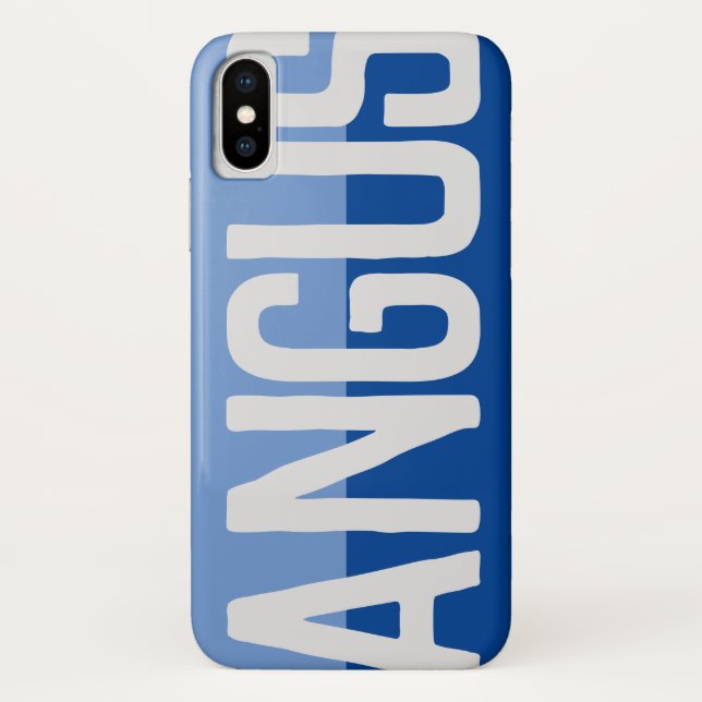 Bold Name Design. Case-Mate iPhone Case (Back)