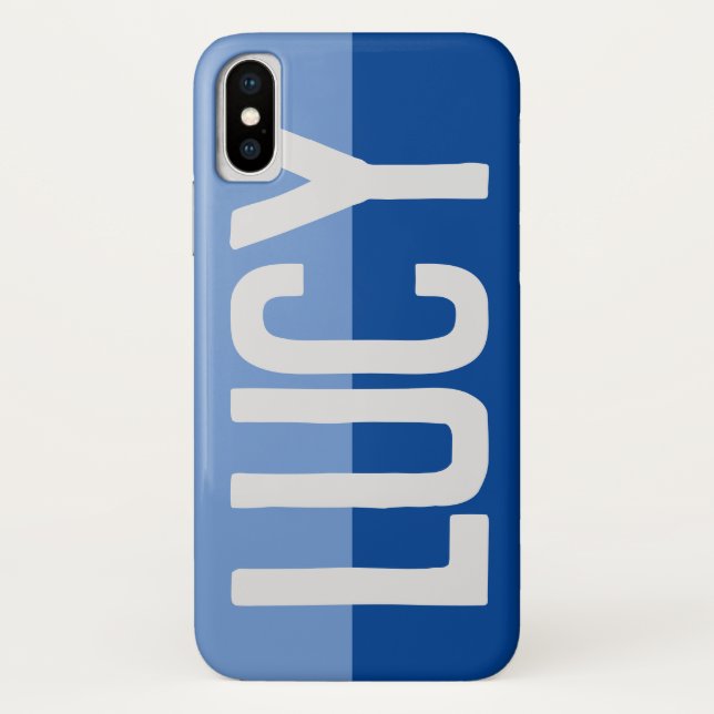 Bold Name Design. Case-Mate iPhone Case (Back)