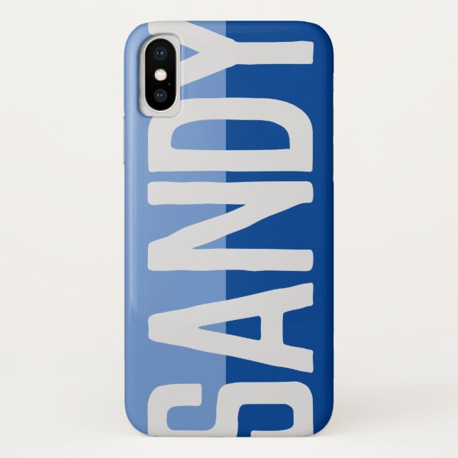 Bold Name Design. Case-Mate iPhone Case (Back)