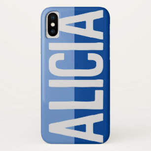 Bold Name Design. iPhone X Case