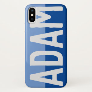 Bold Name Design. iPhone X Case