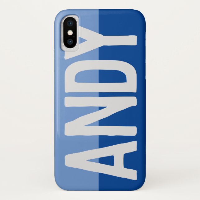 Bold Name Design. Case-Mate iPhone Case (Back)