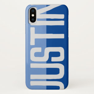 Bold Name Design. iPhone X Case