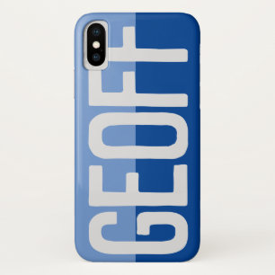 Bold Name Design. iPhone X Case