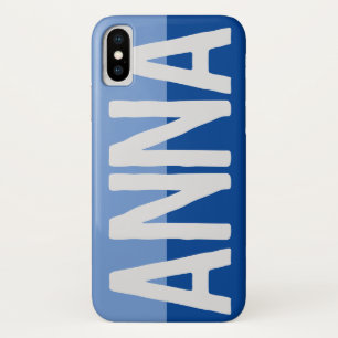 Bold Name Design. iPhone X Case