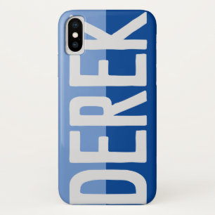 Bold Name Design - Derek iPhone X Case