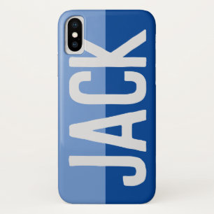 Bold Name Design - Jack iPhone X Case