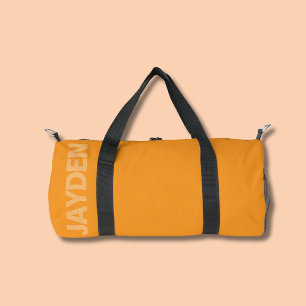 Bold Name Gym   Monogram Men & Women Duffle Bag