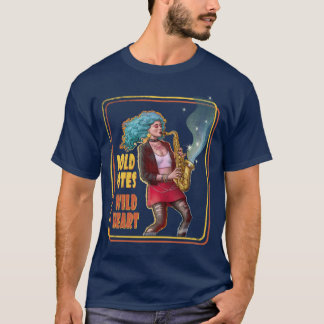 Bold Notes, Wild Heart – Saxophone Girl T-Shirt