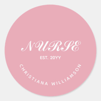 Bold Nurse Sticker | nurse life