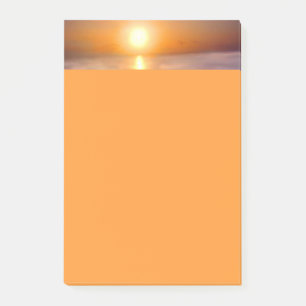 Bold Ocean Sunset Post-it Notes