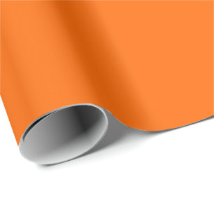 Bold Orange To Match Our Orange Sets Wrapping Paper