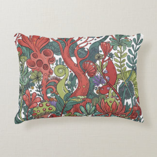 Bold Organic Bloom Decorative Cushion