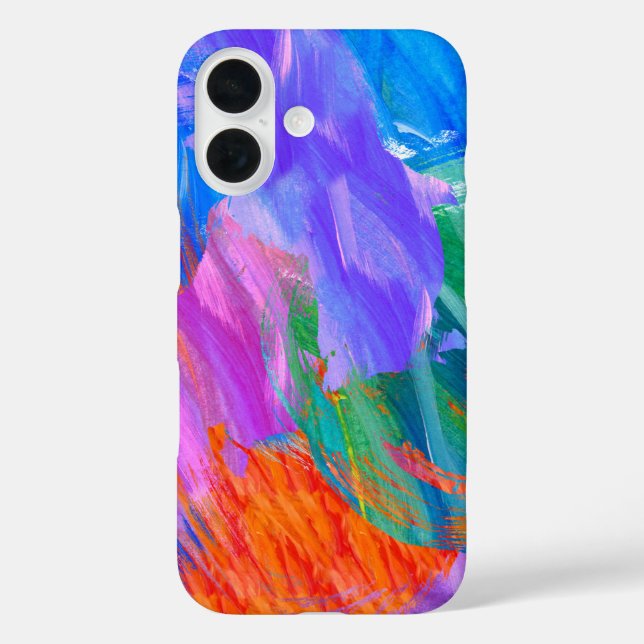 Bold Paint Abstract Case-Mate iPhone Case (Back)