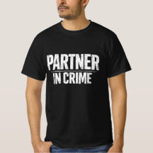 Bold Partner in Crime Couple's Typography